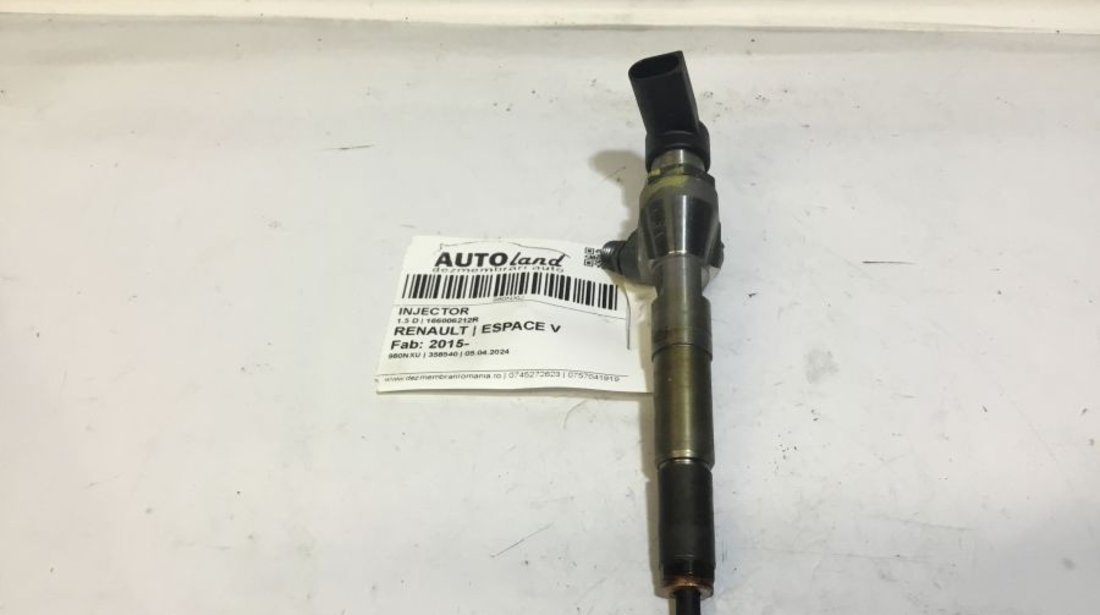 Injector 166006212r 1.5 D Renault ESPACE V 2015