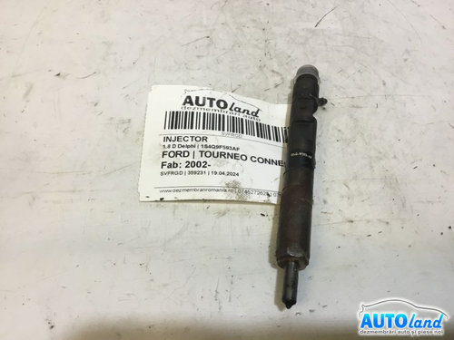 Injector 1s4q9f593af 1.8 D Delphi Ford TOURNEO CONNECT 2002