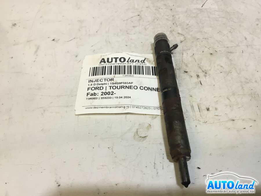 Injector 1s4q9f593af 1.8 D Delphi Ford TOURNEO CONNECT 2002