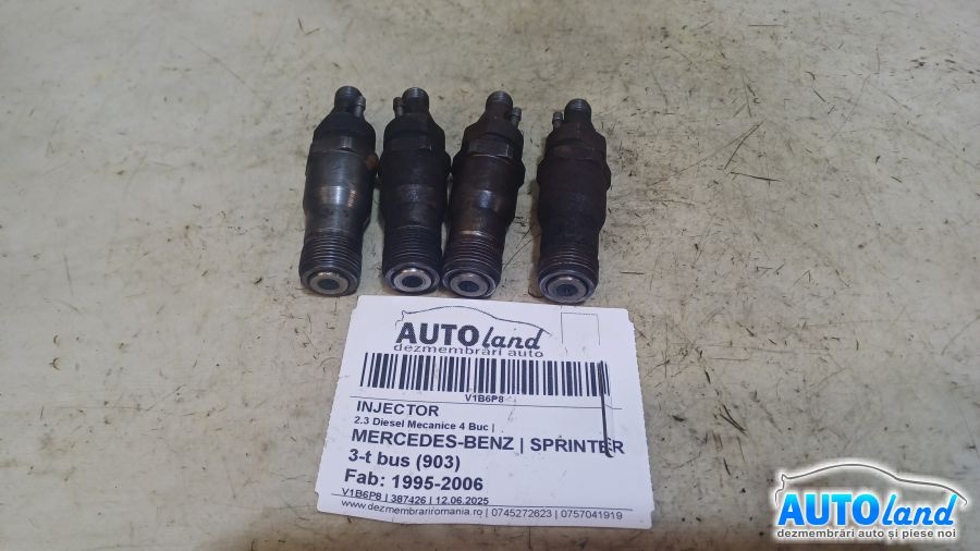 Injector 2.3 Diesel Mecanice 4 Buc Mercedes-Benz SPRINTER 3-t bus 903 1995-2006