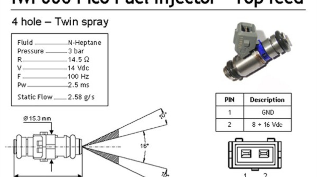 Injector (214310000610 MAGNETI MARELLI) Citroen,FIAT,PEUGEOT