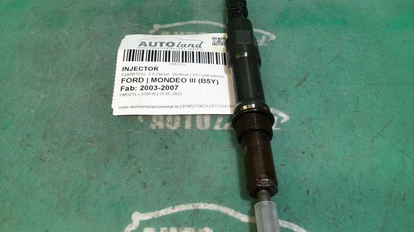 Injector 2s7q9k546 Ah Ejdr00101z, 2.0 Diesel, Verificat Ford MONDEO III B5Y 2003-2007