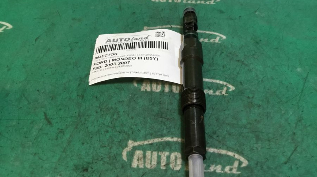 Injector 3s7q9k546bb 2.0 TDCI, Verificat,ejdr00501z Ford MONDEO III B5Y 2003-2007