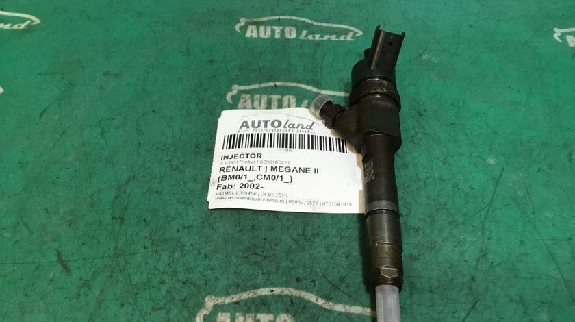 Injector 8200100272 1.9 DCI Probat Renault MEGANE II BM0/1 ,CM0/1 2002