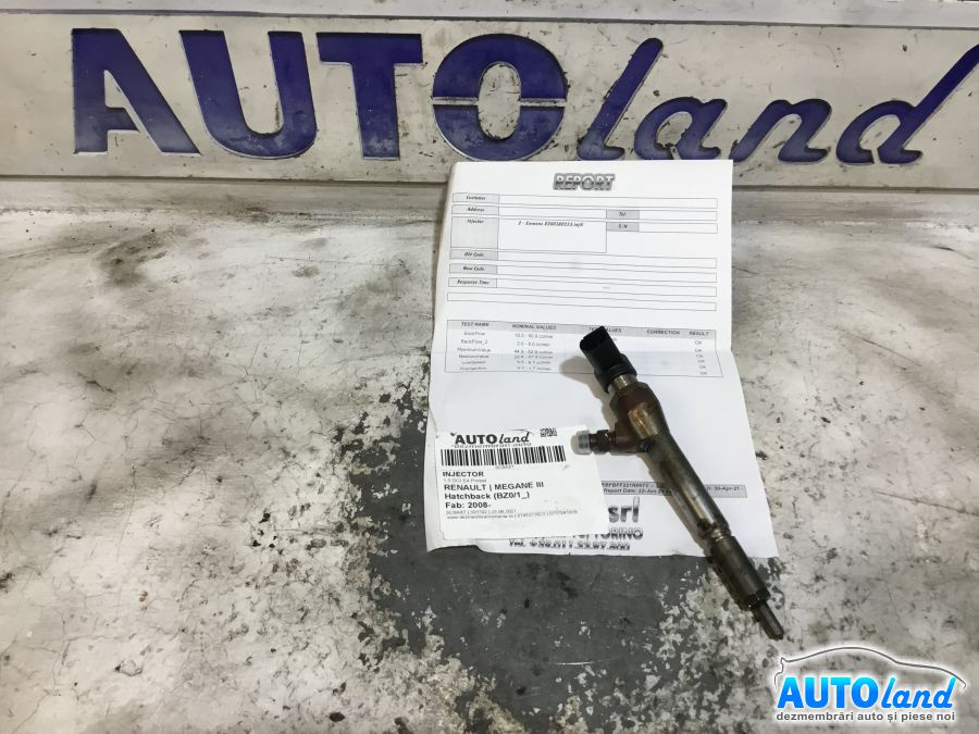 Injector 8200294788 1.5 DCI E4 Probat Renault MEGANE III Hatchback BZ0/1 2008