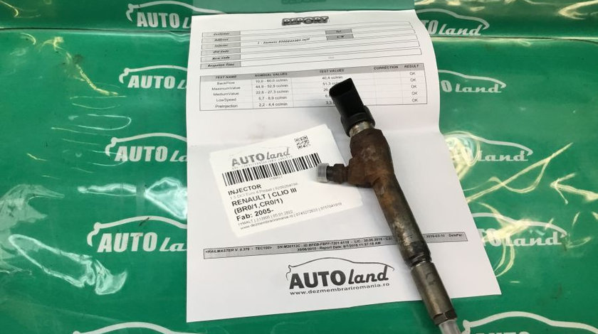 Injector 8200294788 1.5 DCI Euro 4 Probat Renault CLIO III BR0/1,CR0/1 2005