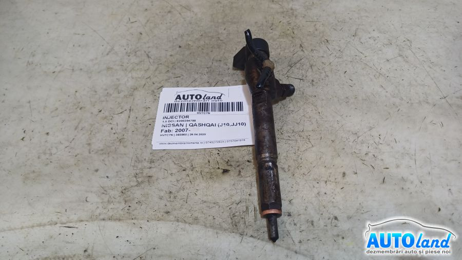 Injector 8200294788 1.5 DCI Nissan QASHQAI J10,JJ10 2007