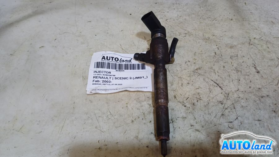 Injector 8200294788 1.5 DCI Renault SCENIC II JM0/1 2003