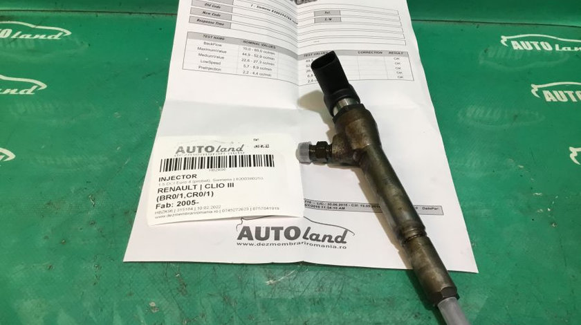 Injector 8200380253 1.5 DCI Euro 4 probat, Siemens Renault CLIO III BR0/1,CR0/1 2005