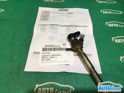 Injector 8200380253 1.5 DCI Siemens Probat,8200294788 Renault MEGANE II BM0/1 ,CM0/1 2002