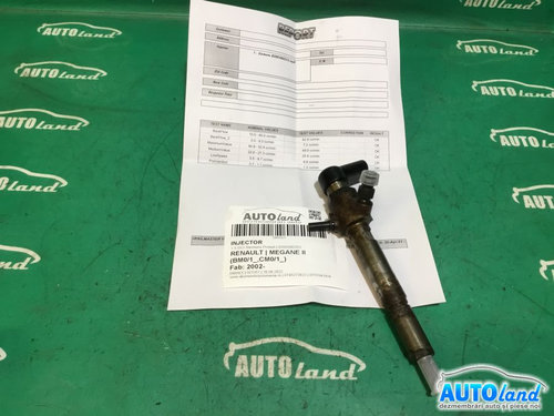 Injector 8200380253 1.5 DCI Siemens Probat,8200294788 Renault MEGANE II BM0/1 ,CM0/1 2002
