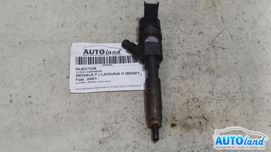 Injector 8200389369 1.9 DCI Renault LAGUNA II BG0/1 2001