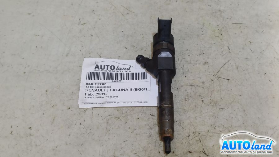 Injector 8200389369 1.9 DCI Renault LAGUNA II BG0/1 2001