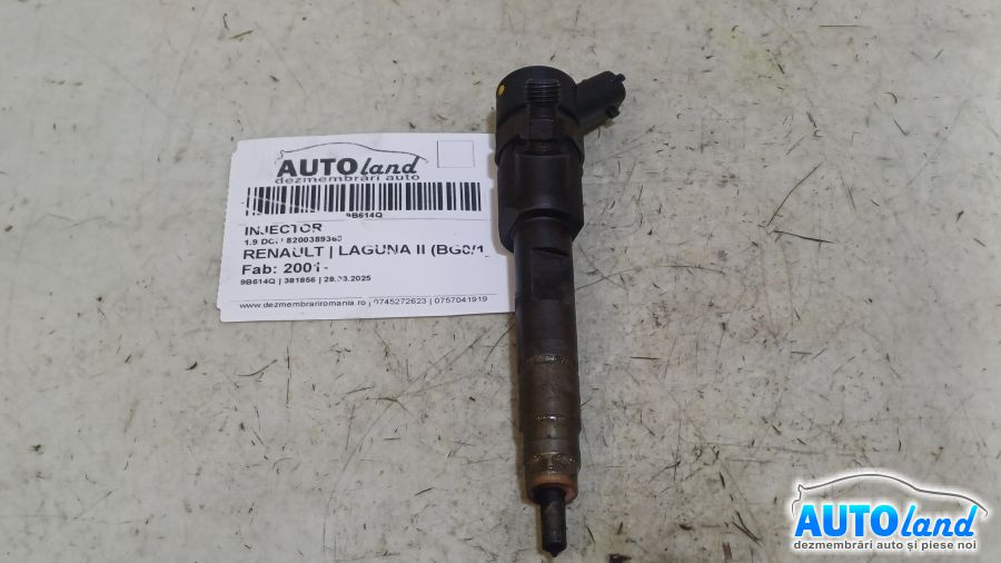 Injector 8200389369 1.9 DCI Renault LAGUNA II BG0/1 2001