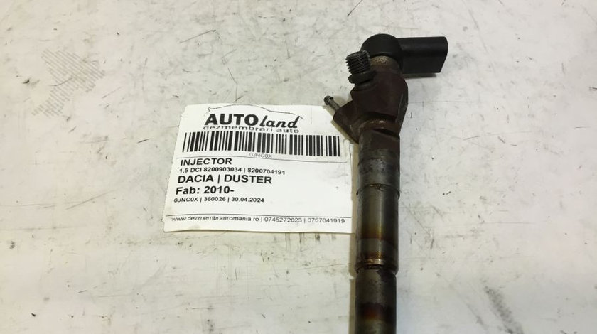 Injector 8200704191 1,5 DCI 8200903034 Dacia DUSTER 2010