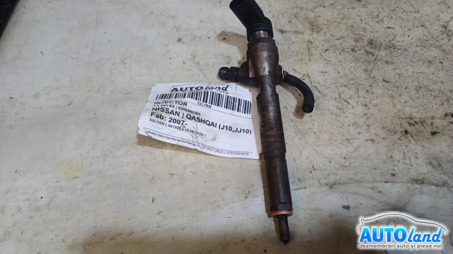 Injector 8200842205 1.5 DCI E4 Nissan QASHQAI J10,JJ10 2007