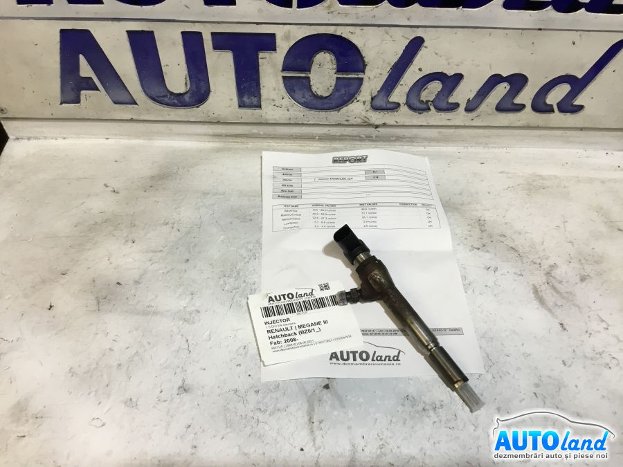 Injector 8200842205 1.5 DCI E4 Siemens Renault MEGANE III Hatchback BZ0/1 2008