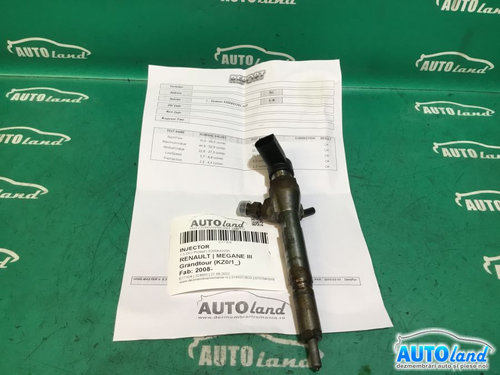 Injector 8200842205 1.5 DCI Probat Renault MEGANE III Grandtour KZ0/1 2008