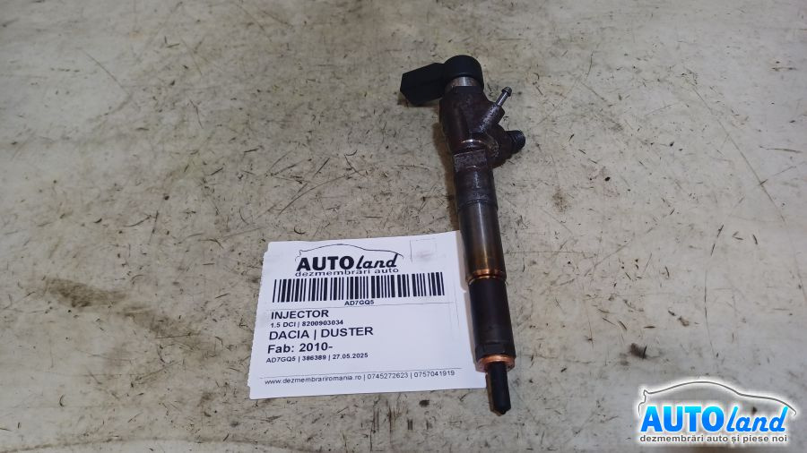 Injector 8200903034 1.5 DCI Dacia DUSTER 2010
