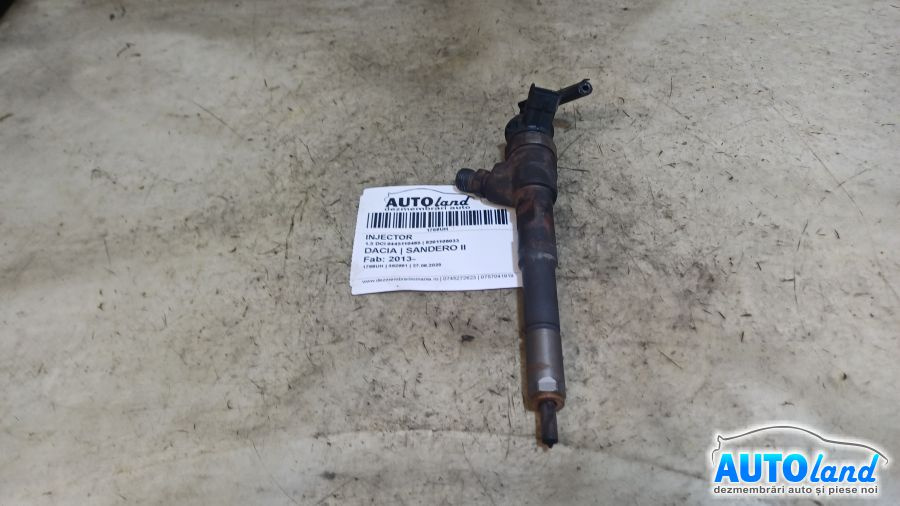 Injector 8201108033 1.5 DCI 0445110485 Dacia SANDERO II 2013