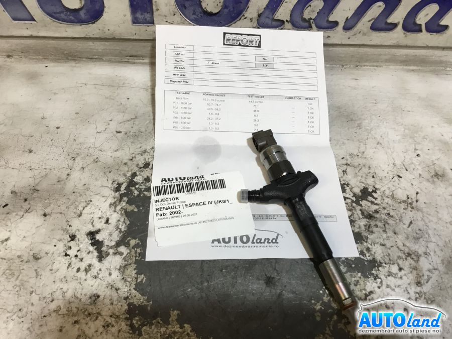 Injector 8972391617 3.0 DCI Denso Probat Renault ESPACE IV JK0/1 2002
