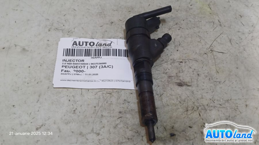 Injector 9637536080 2.0 HDI 0445110044 Peugeot 307 3A/C 2000