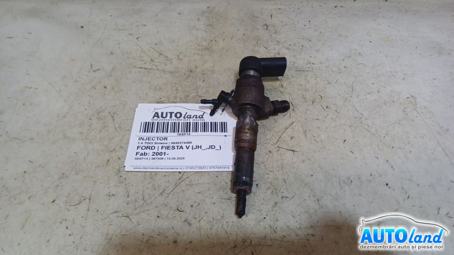 Injector 9649574480 1.4 TDCI Siemens Ford FIESTA V JH ,JD 2001