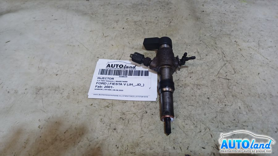 Injector 9649574480 1.4 TDCI Siemens Ford FIESTA V JH ,JD 2001