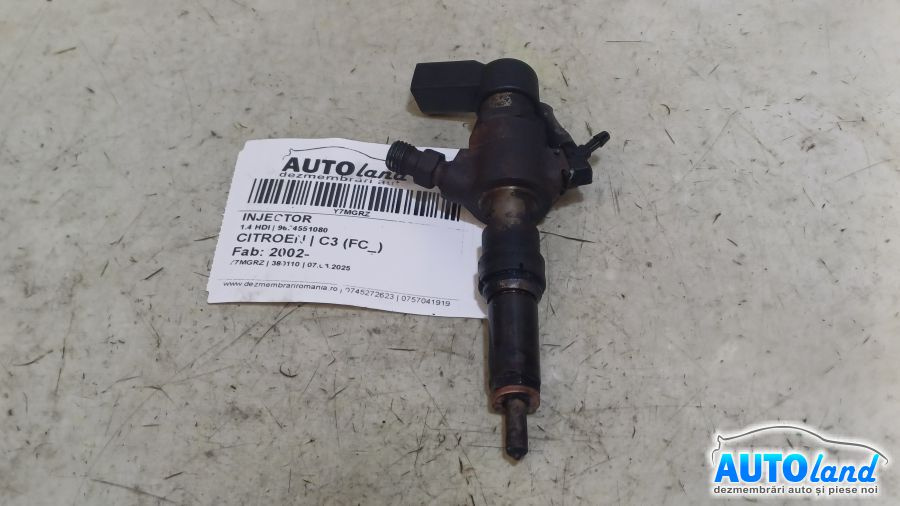 Injector 9654551080 1.4 HDI Citroen C3 FC 2002