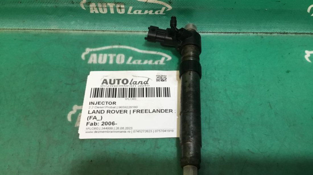 Injector 9659229180 2.2 Diesel Probat Land Rover FREELANDER 2 FA 2006