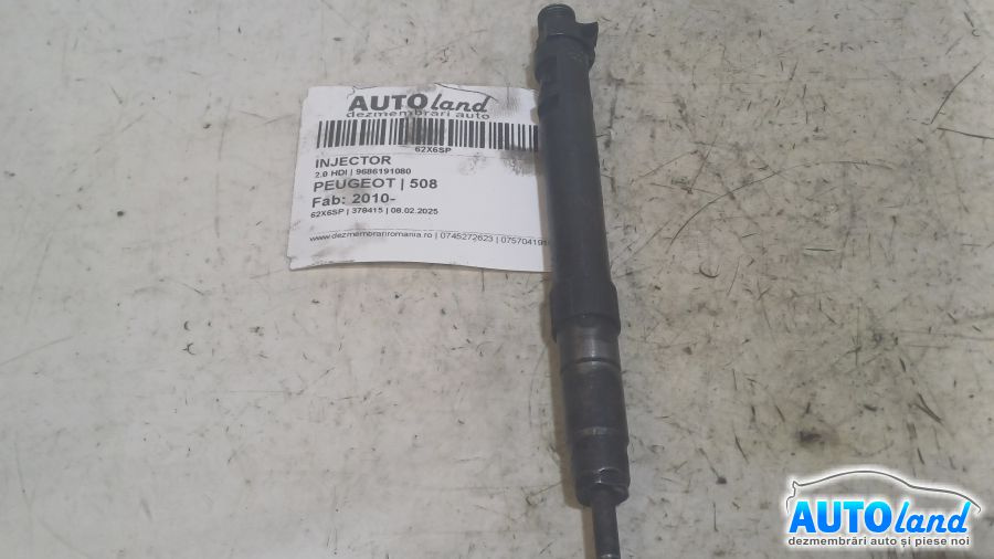 Injector 9686191080 2.0 HDI Peugeot 508 2010