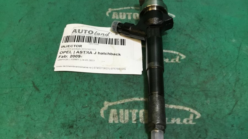 Injector 973762703 1.7 CDTI Probat Opel ASTRA J hatchback 2009