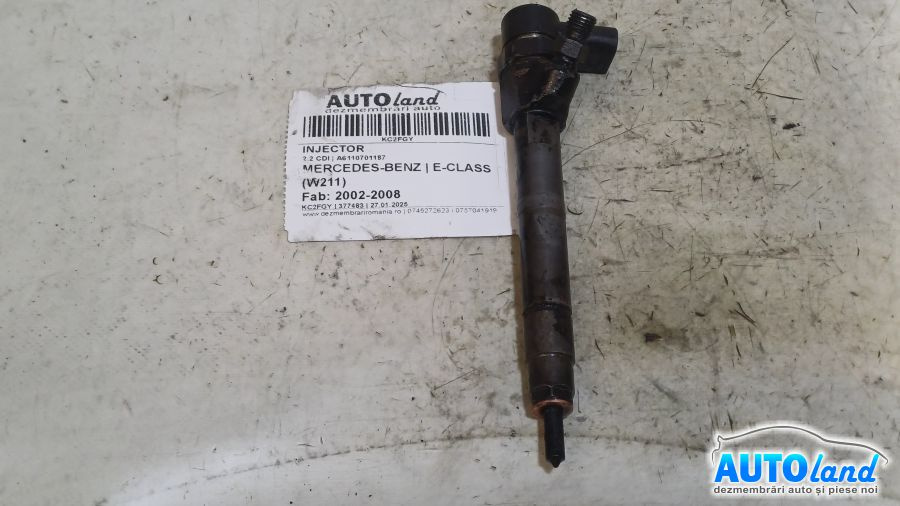 Injector A6110701187 2.2 CDI Mercedes-Benz E-CLASS W211 2002-2008