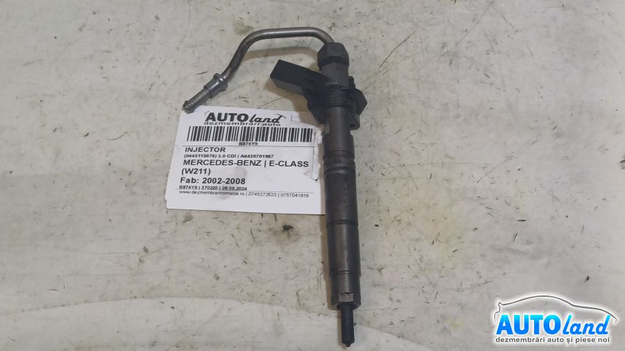 Injector A6420701987 0445115076 3.0 CDI Mercedes-Benz E-CLASS W211 2002-2008