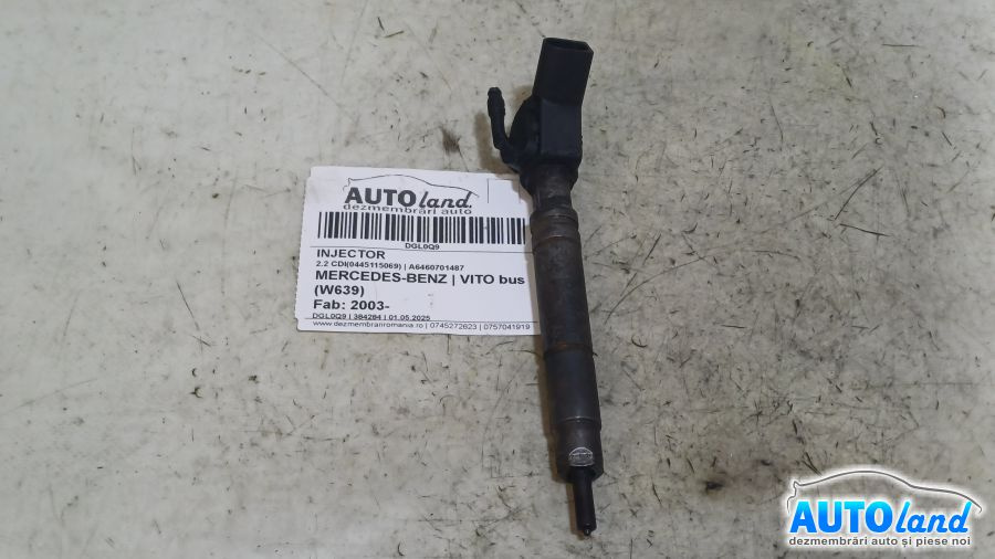 Injector A6460701487 2.2 CDI0445115069 Mercedes-Benz VITO bus W639 2003