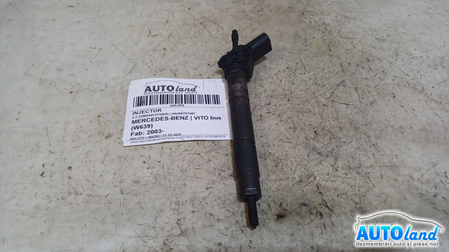 Injector A6460701487 2.2 CDI0445115069 Mercedes-Benz VITO bus W639 2003