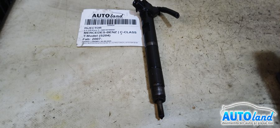 Injector A6510700587 2.2 CDI Euro 5 Mercedes-Benz C-CLASS T-Model S204 2007