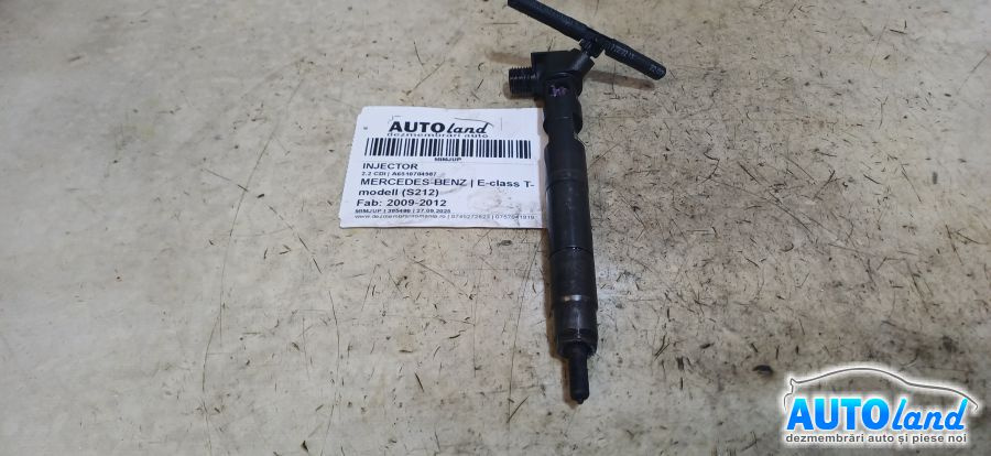 Injector A6510704987 2.2 CDI Mercedes-Benz E-class T-modell S212 2009-2012