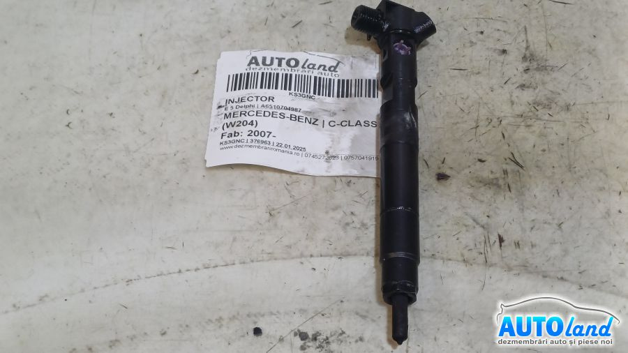 Injector A6510704987 E 5 Delphi Mercedes-Benz C-CLASS W204 2007