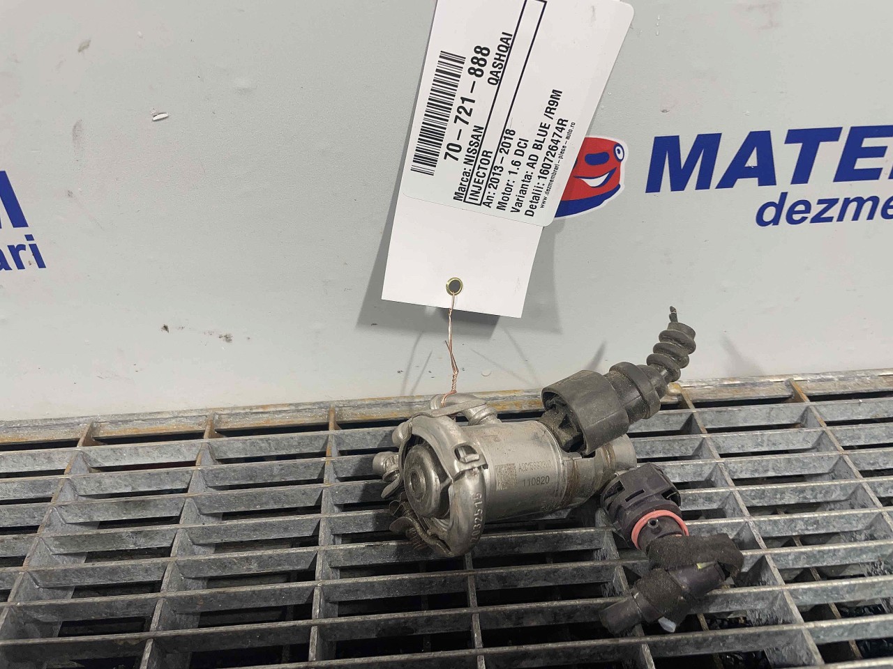 INJECTOR AD BLUE NISSAN QASHQAI QASHQAI 1.6 DCI - (2013 2018)