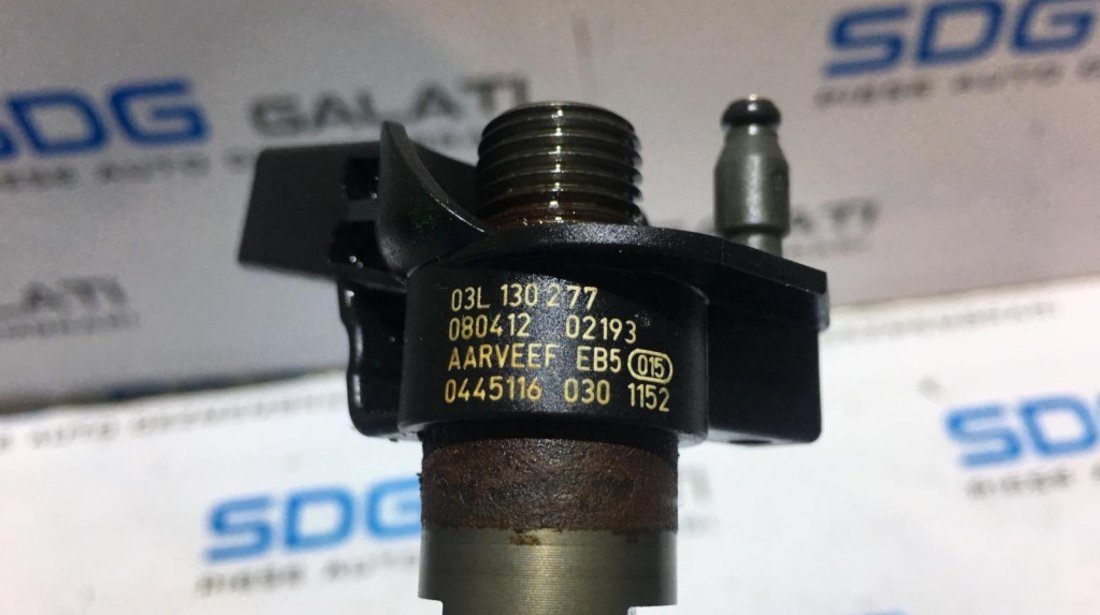 Injector Audi A3 8P 2.0TDI CBAB 2003 - 2012 COD : 03L130277 / 03L 130 277