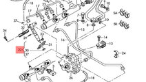 Injector Audi A6 C6 (4F2) Sedan 2006 2.7 TDI OEM 0...