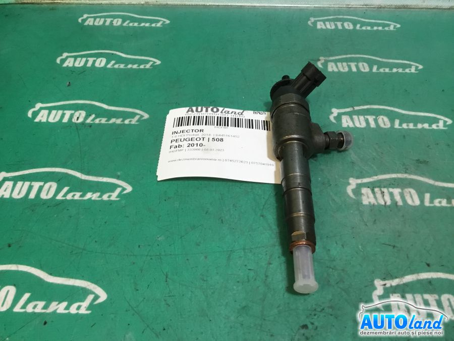 Injector B445161452 1.6 HDI Probat, 2014-Peugeot 508 2010
