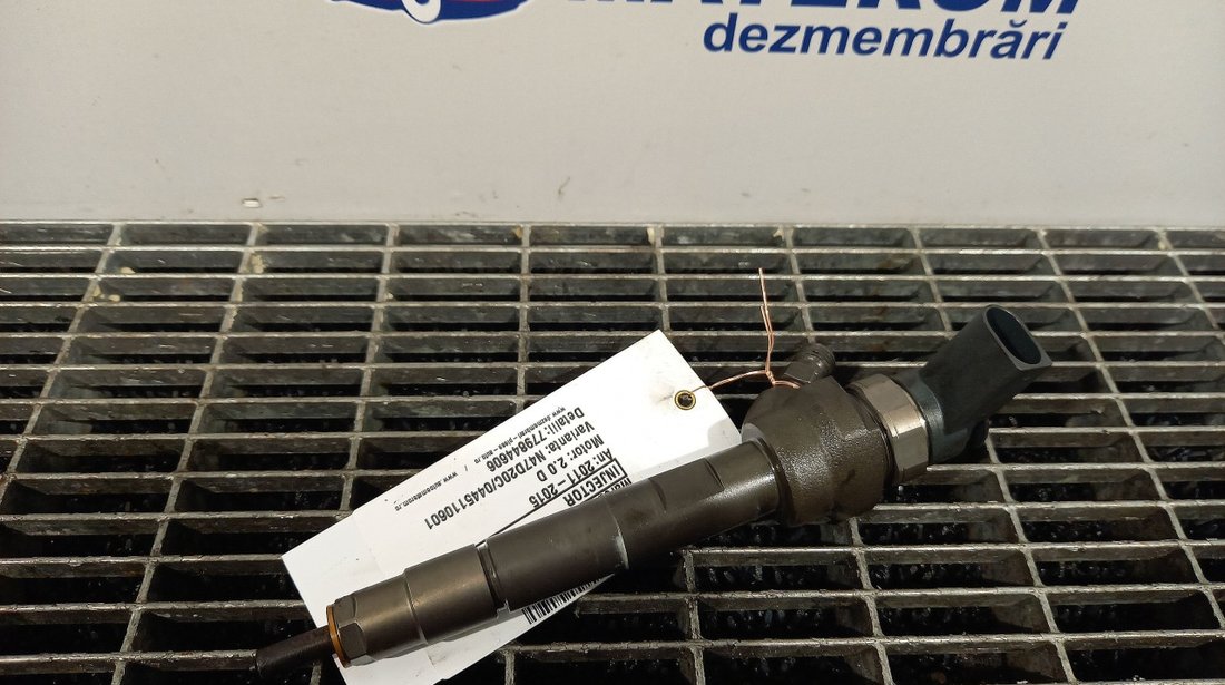 INJECTOR BMW SERIA 1 F20 SERIA 1 F20 2.0 D - (2011 2015)