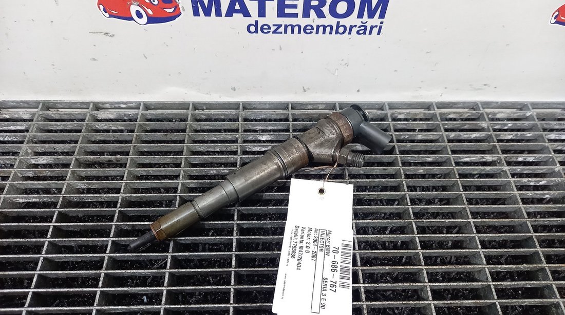 INJECTOR BMW SERIA 3 E 90 SERIA 3 E 90 2.0 D - (2004 2007)