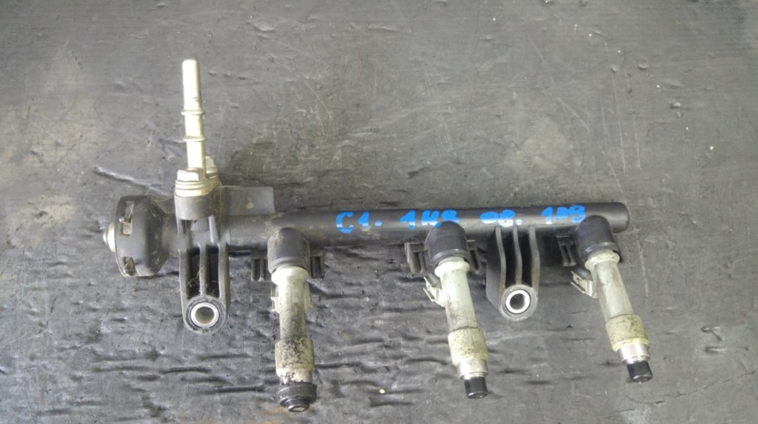 Injector citroen c1 peugeot 107 toyota yaris aygo 1.0 b 1kr 23250-0q010