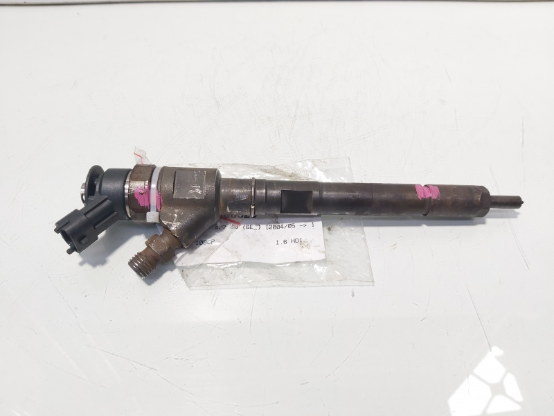 Injector, cod 0445110297, Peugeot 407 SW, 1.6 HDI, 9HZ (id:632028)