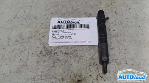 Injector Ejbr02101z 1.5 DCI E 3 Renault CLIO II 1998-2001