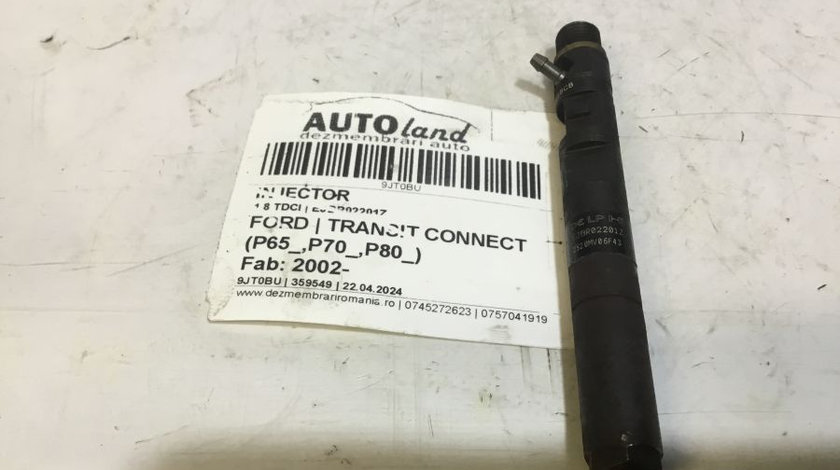 Injector Ejbr02201z 1.8 TDCI Ford TRANSIT CONNECT P65 ,P70 ,P80 2002