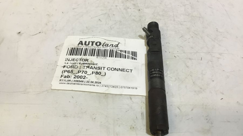 Injector Ejbr02201z 1.8 TDCI Ford TRANSIT CONNECT P65 ,P70 ,P80 2002